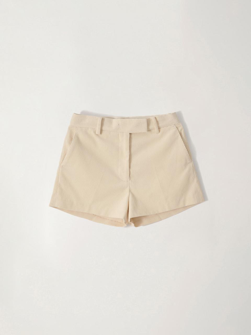 NOTHING WRITTEN Micro Corduroy Shorts
