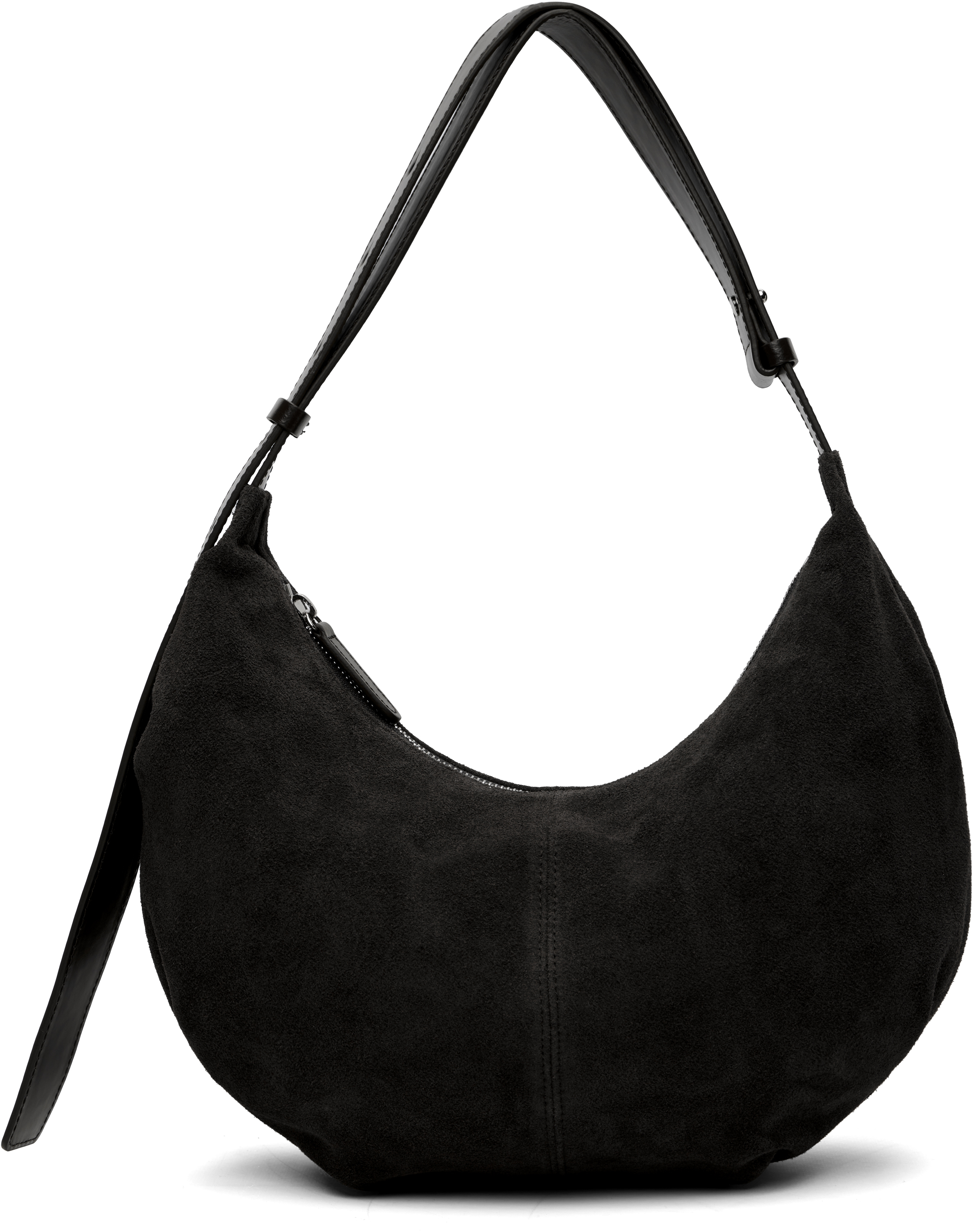 Nothing Written - Black Ht Suede Shoulder Bag