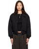 Nothing Written Nothing Written Black Maison Pilot Jacket - 1
