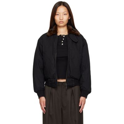 Nothing Written Nothing Written Black Maison Pilot Jacket