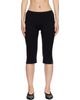 Nothing Written Nothing Written Black Wool Capris - 1
