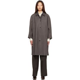 Nothing Written Nothing Written Brown Balmacaan Coat