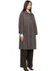Nothing Written Nothing Written Brown Balmacaan Coat - 2