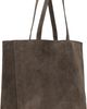 Nothing Written Nothing Written Brown Cou Suede Shopper Tote - 2