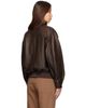 Nothing Written Nothing Written Brown Lambskin Bomber Jacket - 3