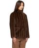 Nothing Written Nothing Written Brown Misha Faux Fur Jacket - 2
