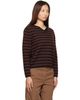 Nothing Written Nothing Written Brown Molly V-Neck Pullover Sweater - 2