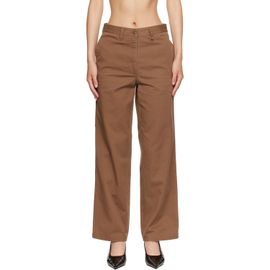 Nothing Written Nothing Written Brown Tabby Wide Chino Pants