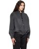 Nothing Written Nothing Written Gray Plaza Zip Blouson Jacket - 2