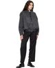 Nothing Written Nothing Written Gray Plaza Zip Blouson Jacket - 4