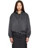 Nothing Written Nothing Written Gray Plaza Zip Jacket - 1