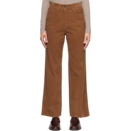 Nothing Written Nothing Written Tan Cocoon Corduroy Trousers