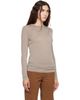 Nothing Written Nothing Written Taupe Aima Wool Long Sleeve T-Shirt - 2