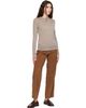 Nothing Written Nothing Written Taupe Aima Wool Long Sleeve T-Shirt - 4
