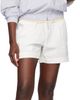 Nothing Written Nothing Written White & Gray Panny Harrington Jacket - 4