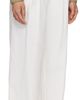Nothing Written Nothing Written White Lazy Cotton Drawstring Lounge Pants - 2