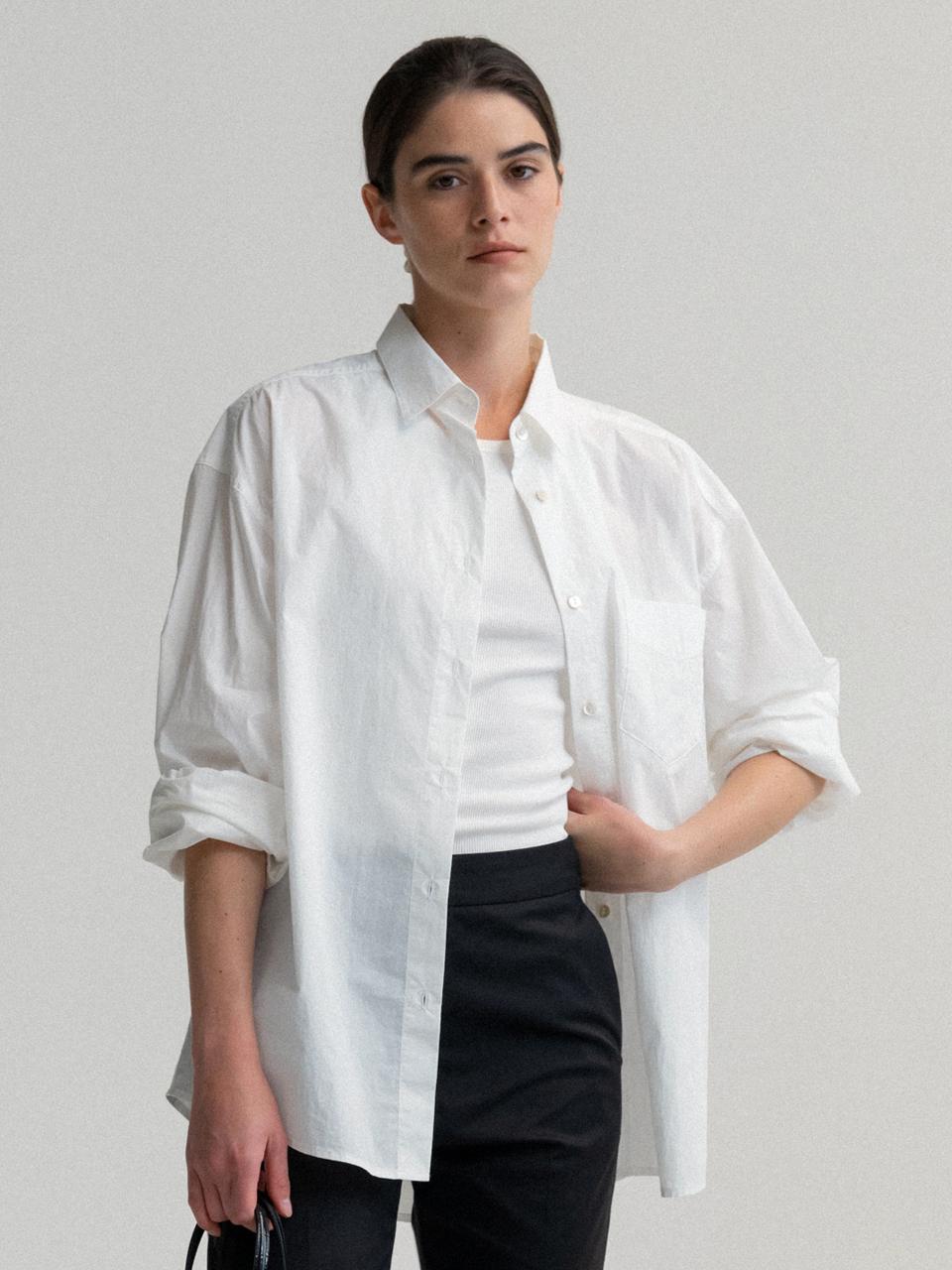 NOTHING WRITTEN Sunne Shirt - White