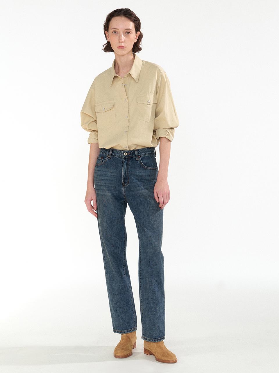 NOTHING WRITTEN Toi Regular Fit Jeans - Blue