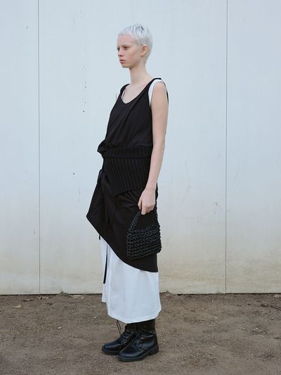 NOTHINGEVERYTHING Mini Tote Bag in Black