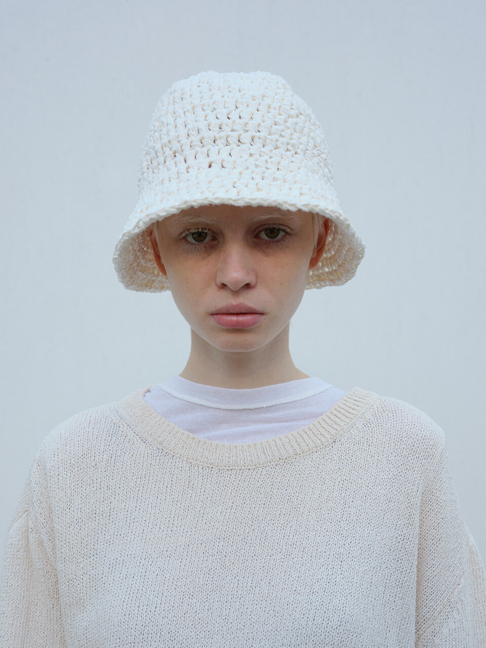 NOTHINGEVERYTHING Paper Cotton Bucket Hat