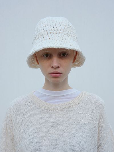 NOTHINGEVERYTHING Paper Cotton Bucket Hat