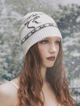 NOTKNOWING Ribbon JQD Beanie