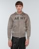 NotSoNormal NotSoNormal Army cotton jersey hoodie - 3