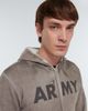 NotSoNormal NotSoNormal Army cotton jersey hoodie - 5