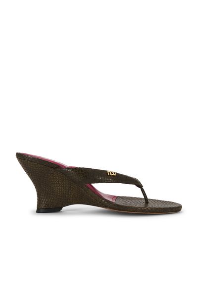 NOU NOU for FWRD For Fwrd Puff Wedge Sandal