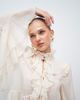 Noughts & Kisses Noughts & Kisses extreme ruffles chiffon blouse in cream - part of a set-Neutral - 4