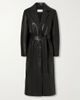 NOUR HAMMOUR Camden belted leather coat - 1