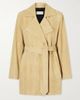 NOUR HAMMOUR Kerry belted suede jacket - 1