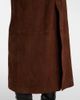 Nour Hammour Nour Hammour Althea suede wrap coat - 6