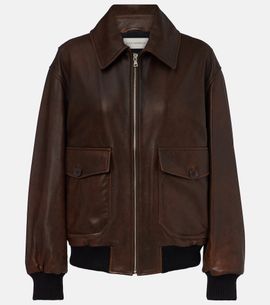 Nour Hammour Nour Hammour Anton leather blouson jacket