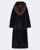 Nour Hammour Nour Hammour Astoria shearling coat - 1