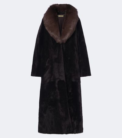 Nour Hammour Nour Hammour Astoria shearling coat