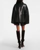 Nour Hammour Nour Hammour Barrel leather shorts - 3