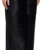 Nour Hammour Nour Hammour Black Elisse Long Pencil Ponyhair Skirt - 2