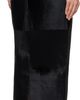 Nour Hammour Nour Hammour Black Elisse Long Pencil Ponyhair Skirt - 3