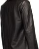 Nour Hammour Nour Hammour Black Opus Relaxed Leather Blazer - 3