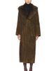 NOUR HAMMOUR NOUR HAMMOUR Briona Luxurious Suede Coat - 2