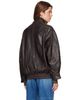 Nour Hammour Nour Hammour Brown Rafe Sculptural Leather Bomber Jacket - 3