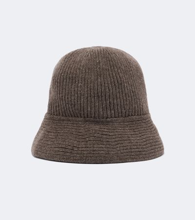 Nour Hammour Nour Hammour Bruno cashmere and wool bucket hat