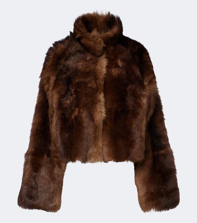 Nour Hammour Nour Hammour Cameron shearling jacket