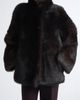 NOUR HAMMOUR NOUR HAMMOUR Carolyn Genuine Shearling Coat - 1