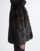 NOUR HAMMOUR NOUR HAMMOUR Carolyn Genuine Shearling Coat - 3