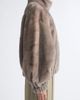 NOUR HAMMOUR NOUR HAMMOUR Cortina Genuine Shearling Jacket - 3
