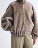 NOUR HAMMOUR NOUR HAMMOUR Cortina Genuine Shearling Jacket - 4