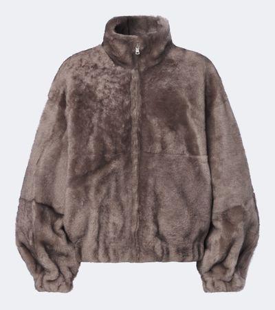 Nour Hammour Nour Hammour Cortina shearling jacket