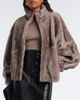 Nour Hammour Nour Hammour Cortina shearling jacket - 2